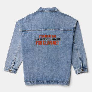 Chaqueta Vaquera Es un gran día para el Clarinet