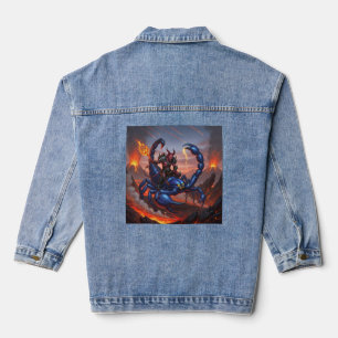Chaqueta Vaquera Escorpión de travesía del diablo