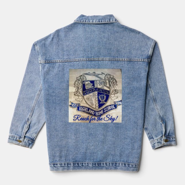 Chaqueta Vaquera Escuadrón volador Denim Jacket (Reverso )