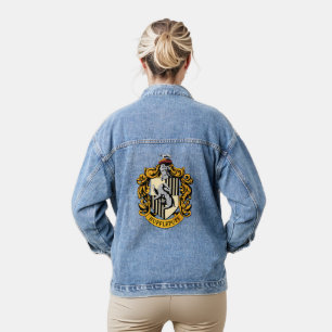 Chaqueta Vaquera Escudo de Hufflepuff