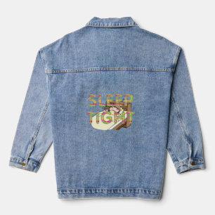Chaqueta Vaquera Eslogan de sueño lindo TEE