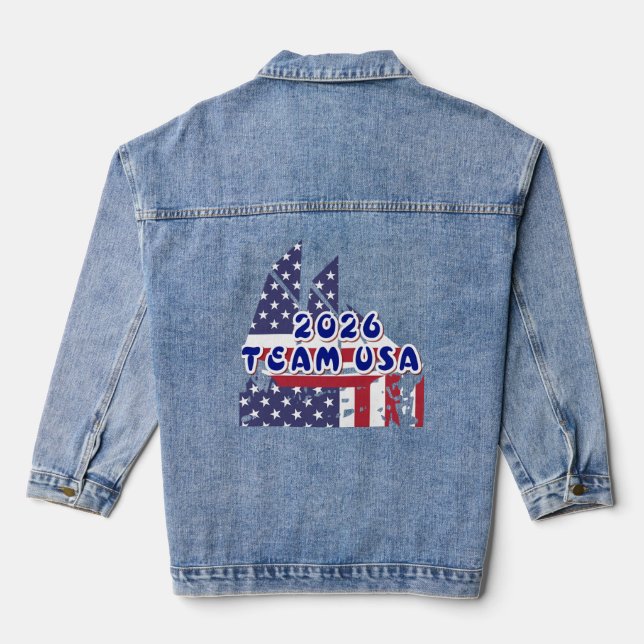 Chaqueta Vaquera Espíritu Americano  (Reverso )