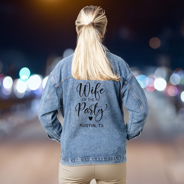 Chaqueta Vaquera Esposa Del Fiesta Austin Bachelorette Party (Celebrate your last fling before the ring in style & add some flair to your bachelorette party look)