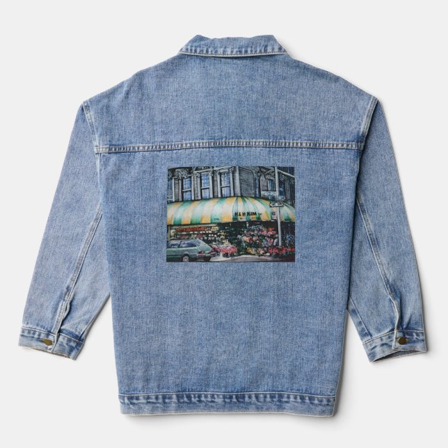 Chaqueta Vaquera Esquina de la calle Prince, Nueva York (Reverso )