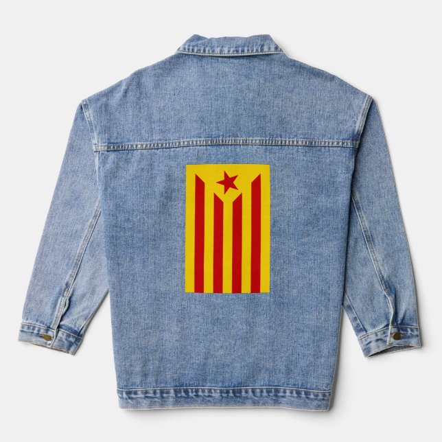 Chaqueta Vaquera Estelada (roig) (Reverso )