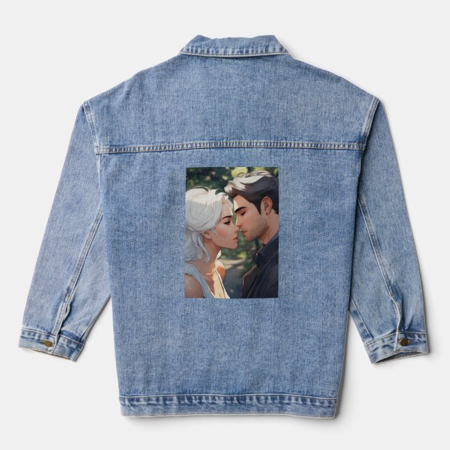 Chaqueta Vaquera estilo de cómic (Reverso )