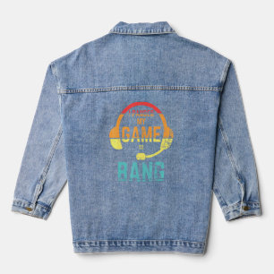 Chaqueta Vaquera Estilo Retro He Pausado Mi Juego A La Independenci