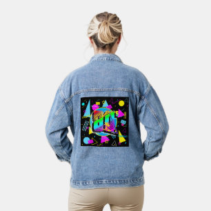 CHAQUETA VAQUERA ESTILO RETRO VINTAGE DE LOS 80