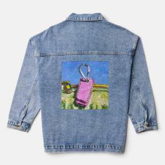 Chaqueta Vaquera Etiqueta Rosa