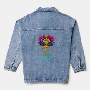 Chaqueta Vaquera Evoluciona Más Allá de la Mente Cibernética Camise