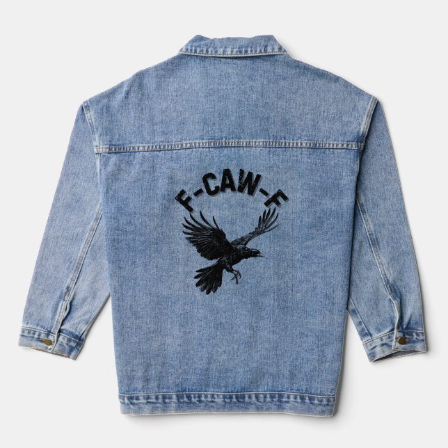 Chaqueta Vaquera F CAW F Crow (Reverso )