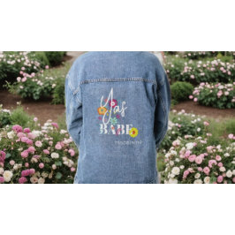 Chaqueta Vaquera Fabuloso tema Flamingo Rosa