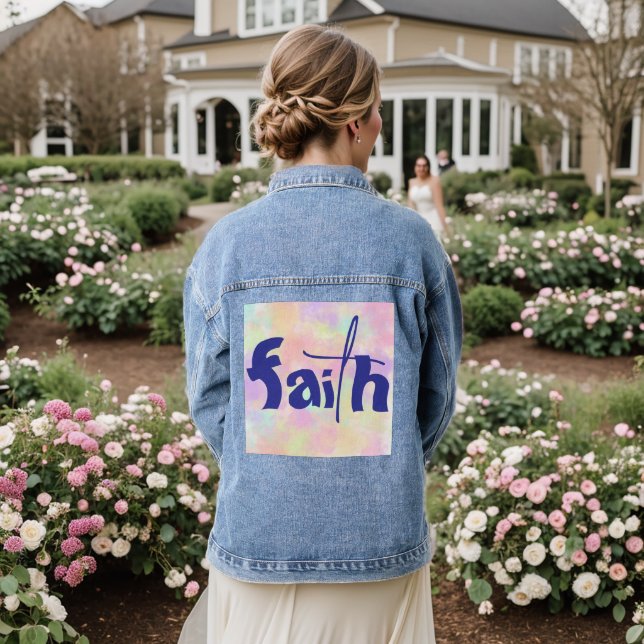 Chaqueta Vaquera FAITH Colorful (Reverso Boda)