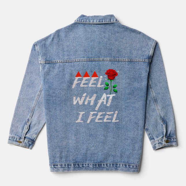 Chaqueta Vaquera Feel What I Feel (Reverso )