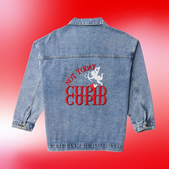 Chaqueta Vaquera Feliz Día de San Valentín - Hoy no es estúpido | (Subido por el creador)