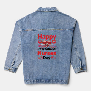 Chaqueta Vaquera feliz día internacional de enfermeras