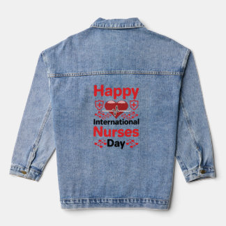 Chaqueta Vaquera feliz día internacional de enfermeras