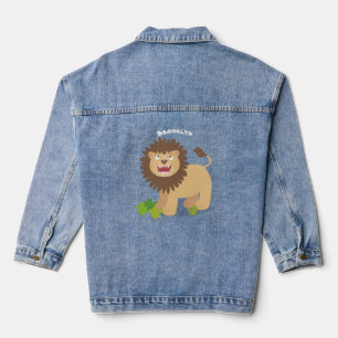 Chaqueta Vaquera Feliz ilustracion personalizado ruidoso