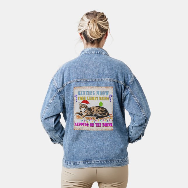 Chaqueta Vaquera Feliz Navidad (Modelo)