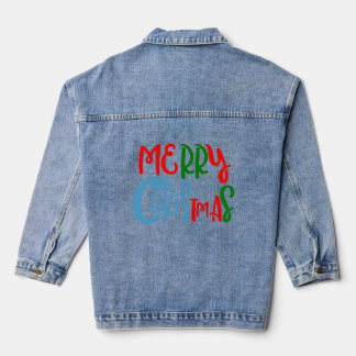 Chaqueta Vaquera Feliz Navidad - lindo regalo