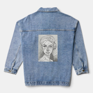 Chaqueta Vaquera "Femme Tee futurista"