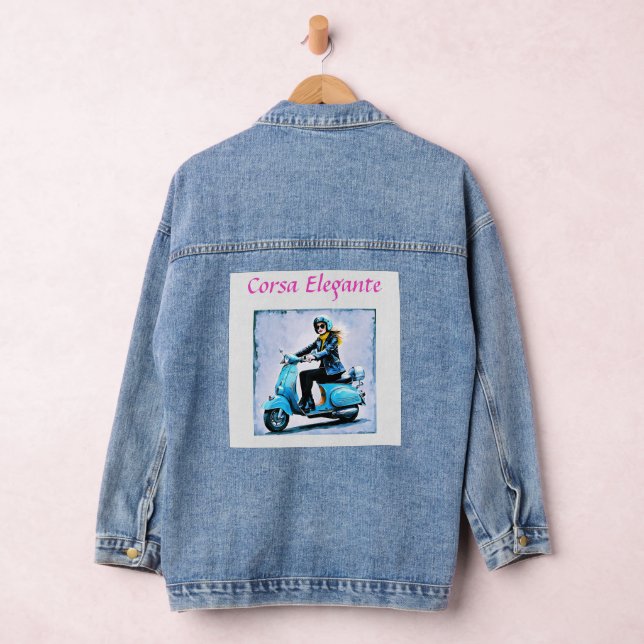 Chaqueta Vaquera "Fiamma" "Corsa Elegante" - Viaje elegante (Hangar)