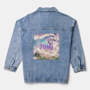 Chaqueta Vaquera Fiesta del castillo del cielo etéreo
