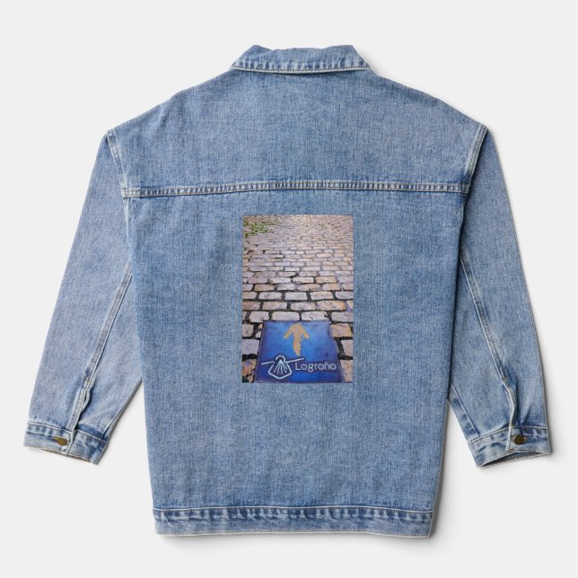 Chaqueta Vaquera Flecha amarilla (Reverso )