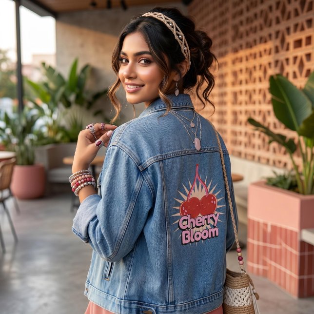 Chaqueta Vaquera Flor de Cerezo (Subido por el creador)