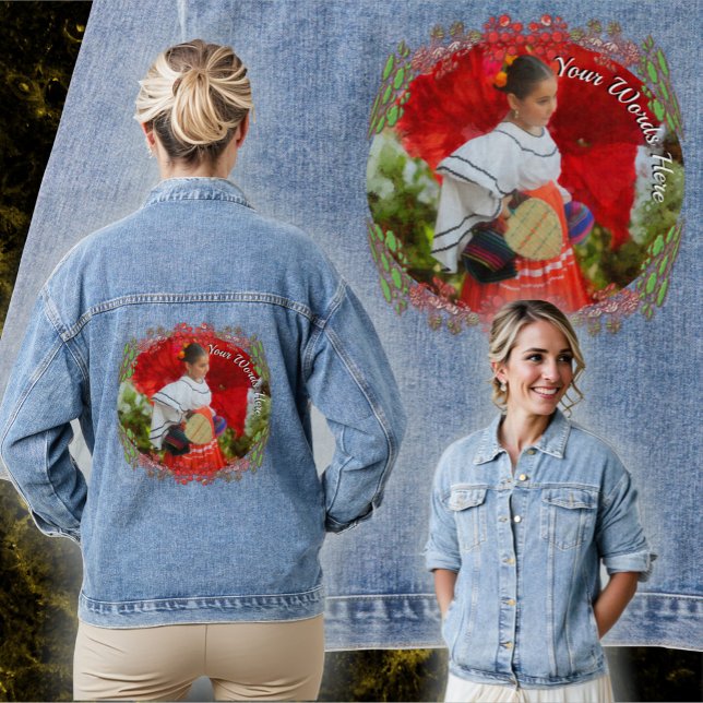 Chaqueta Vaquera Flor Fiesta 2555 (Subido por el creador)