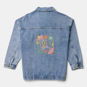 Chaqueta Vaquera Floral Amen Art