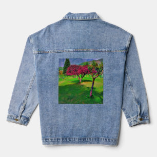 Chaqueta Vaquera Flores bajo las montañas" 🌸 ⛰️