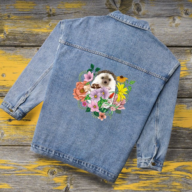 Chaqueta Vaquera Flores de edgehog (Subido por el creador)