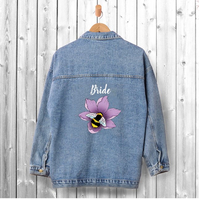Chaqueta Vaquera Flores de lavanda de abedul amarillo (Subido por el creador)