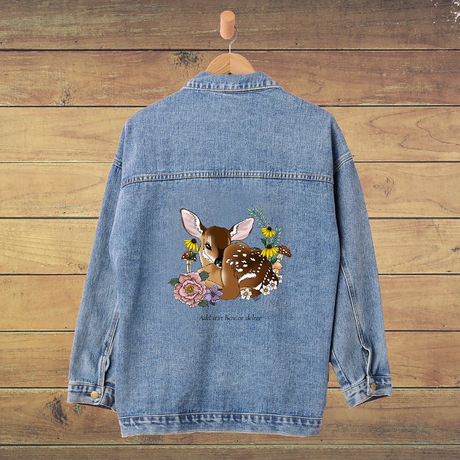 Chaqueta Vaquera Flores salvajes Fawn Blue (Subido por el creador)