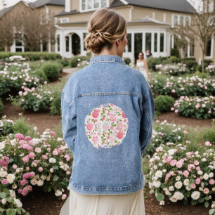 Chaqueta Vaquera Flores y Bendiciones