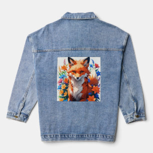 Chaqueta Vaquera Flower Fox