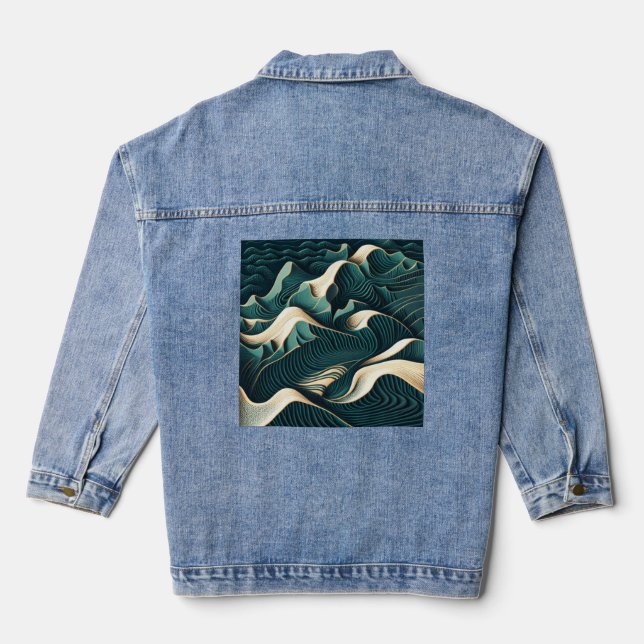 Chaqueta Vaquera Flowing Harmony (Reverso )