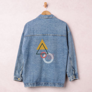 Chaqueta Vaquera Formas geométricas mínimas