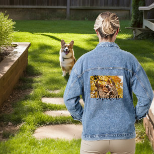 Chaqueta Vaquera Foto Perro Gato Mascota