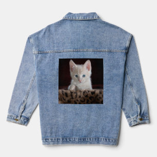 Chaqueta Vaquera Foto subida para el Personalizado Denim Jacket