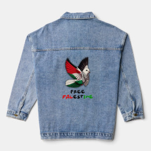 Chaqueta Vaquera Free Palestine Denim Jacket