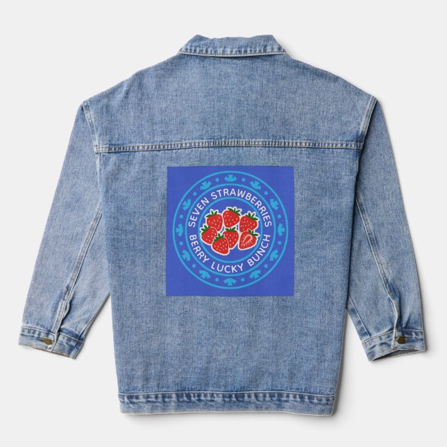 Chaqueta Vaquera fresa (Reverso )