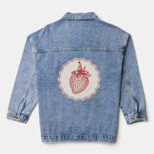 Chaqueta Vaquera Fresa
