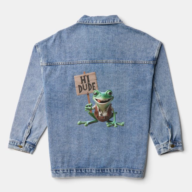Chaqueta Vaquera Froglet de bienvenida (Reverso )