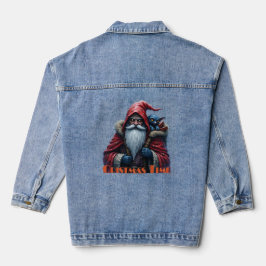 Chaqueta Vaquera Frostbite Santa y su duende travieso.