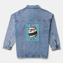 Chaqueta Vaquera Fun Kawaii Sushi Dab