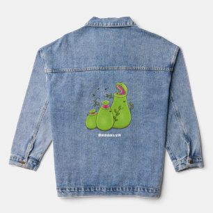 Chaqueta Vaquera Fundido personalizado de plantas de jardinería ver
