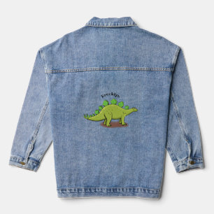 Chaqueta Vaquera Funny stegosaurus dinosaur personalizado
