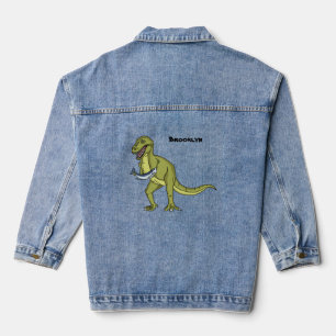 Chaqueta Vaquera Funny T rex dinosaur ilustracion